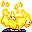 Lisas Wedding Librarian robot melting Icon